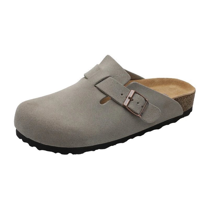 Retro Slip-On Felt Birkenstock Sandals photo 4