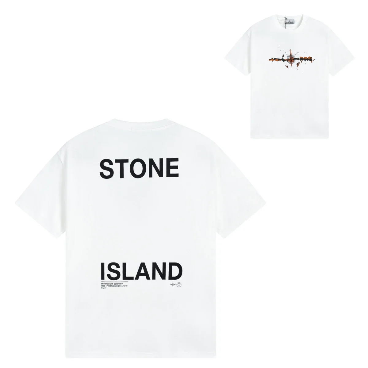 Stone Island White T