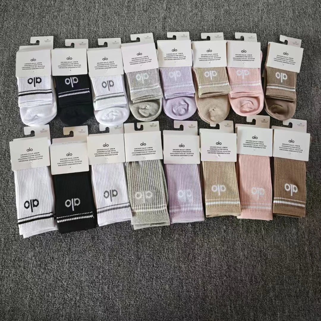 Alo Unisex Half-Crew Socks