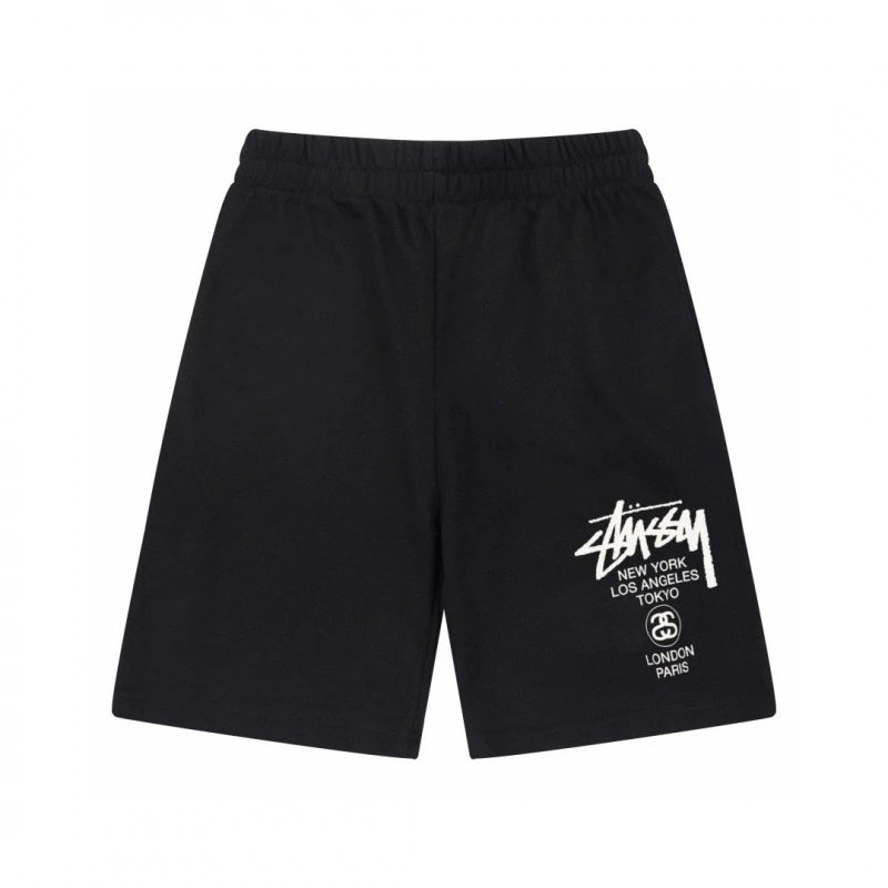 Letter Print Casual Shorts photo 2