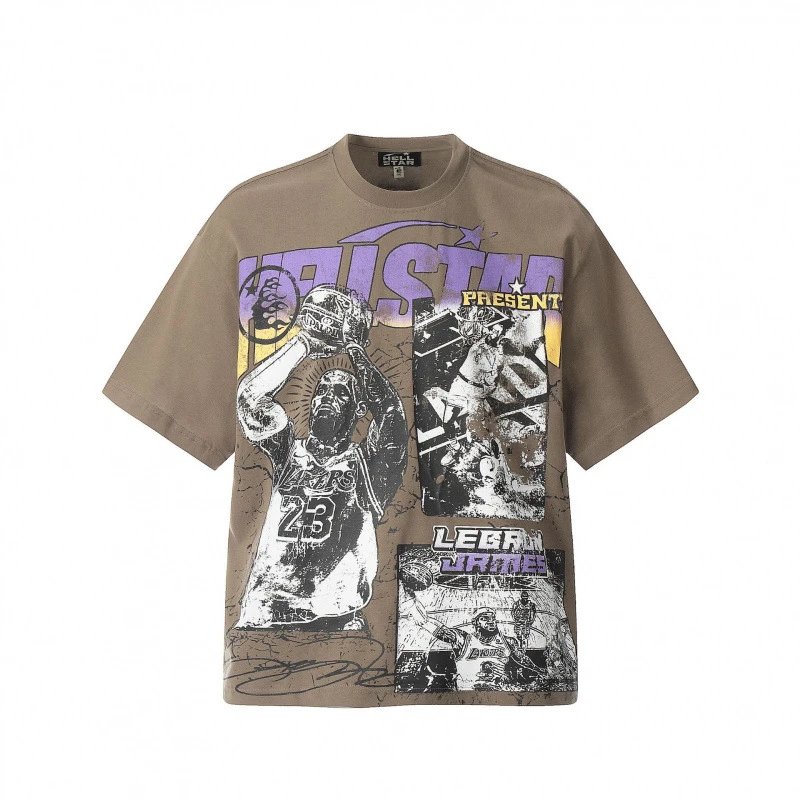 Hip Hop Loose Casual Short-Sleeve T-Shirt photo 5