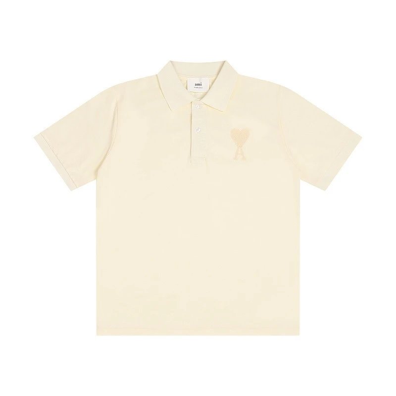 Heart-Embroidered Loose Casual Short-Sleeved Shirt photo 4