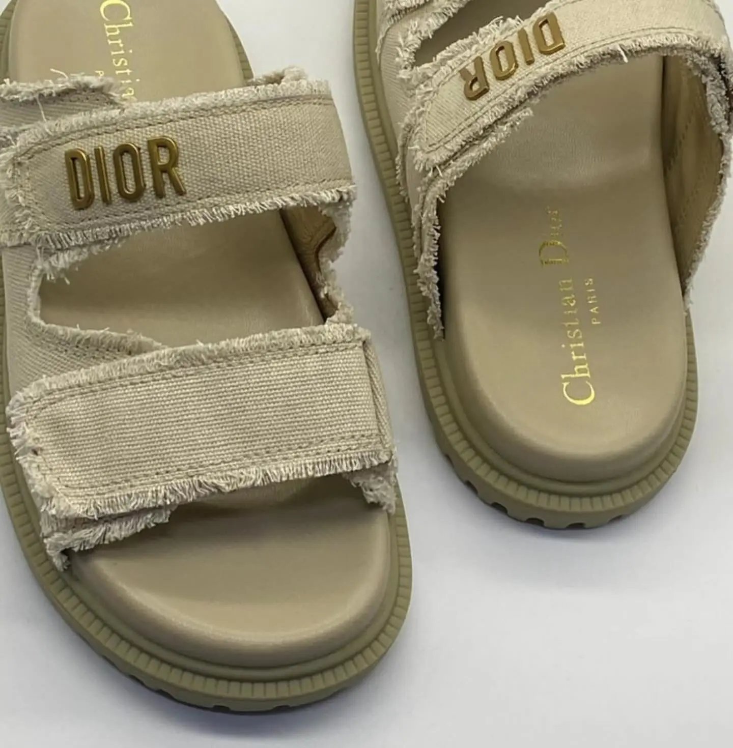 Dior Twill Sandals photo 2