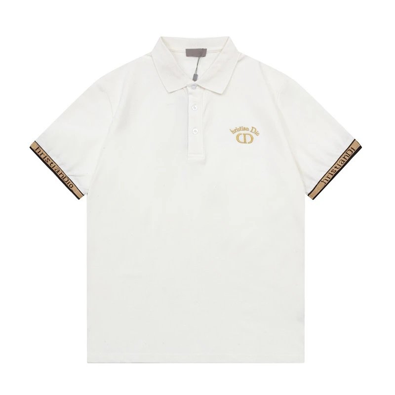 Letter Embroidered Short-Sleeve T-Shirt photo 2