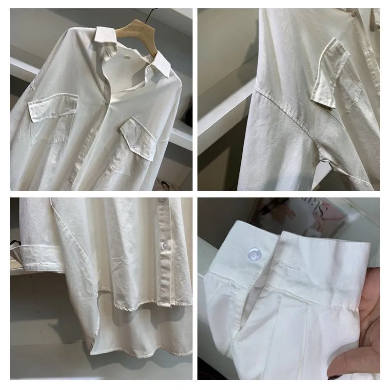 Loose Casual Relaxed-Fit Long-Sleeved Shirt photo 7
