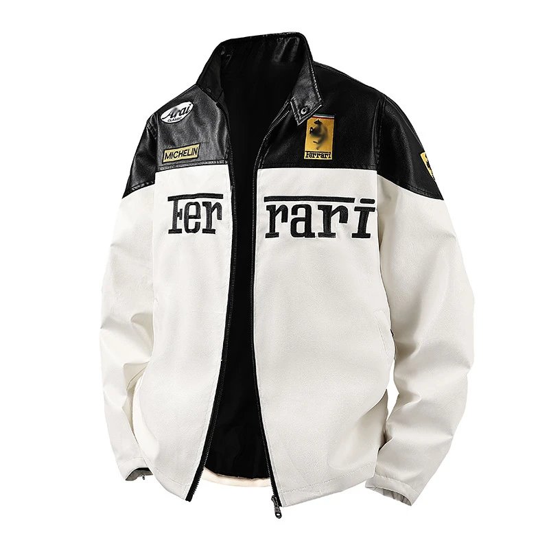Couple Cotton Motorcycle Flight Jackets photo 2