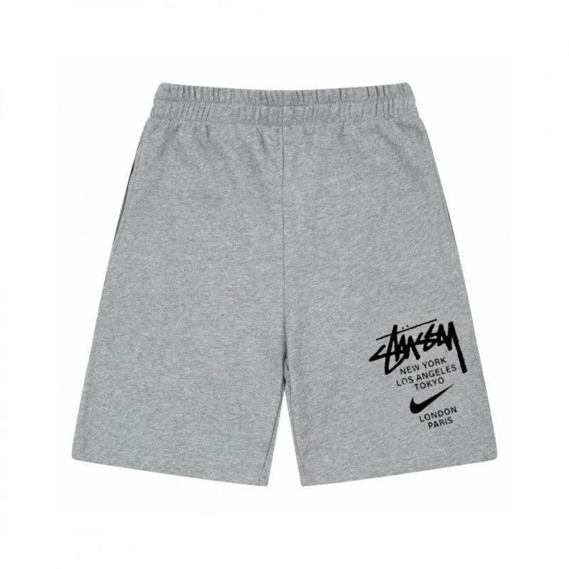 Letter Print Casual Shorts photo 5