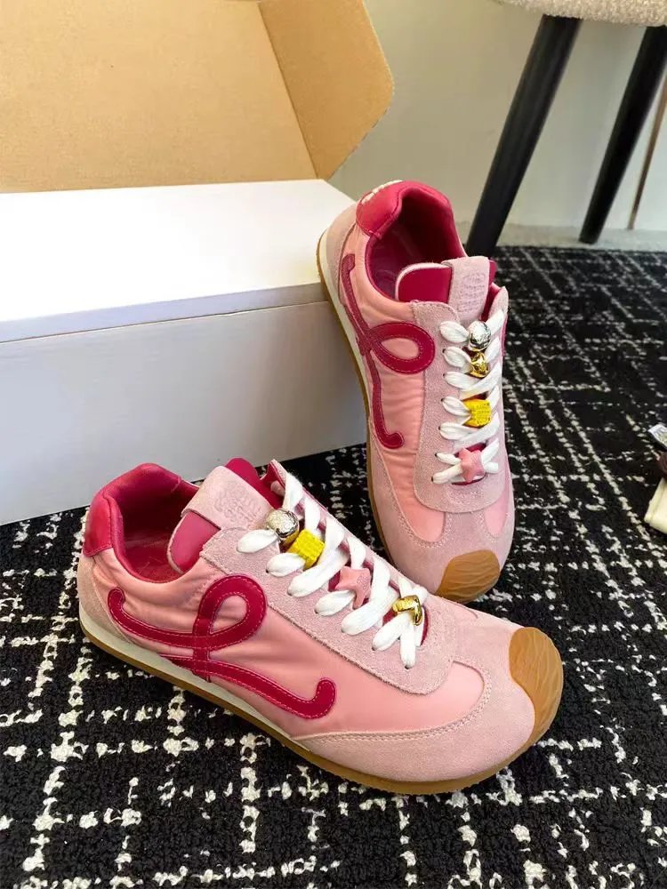 Genuine Leather Suede Casual Sports Shoes Women's photo 4