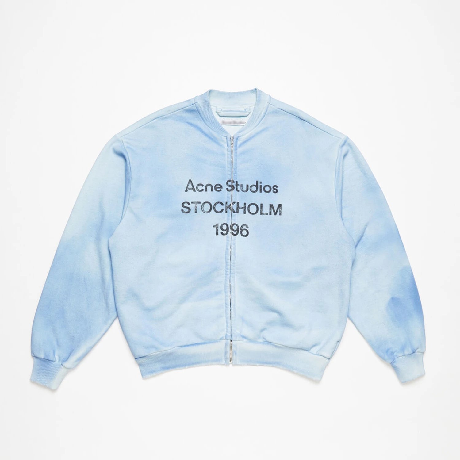 Distressed 1996 Letter Print Casual Jacket photo 4