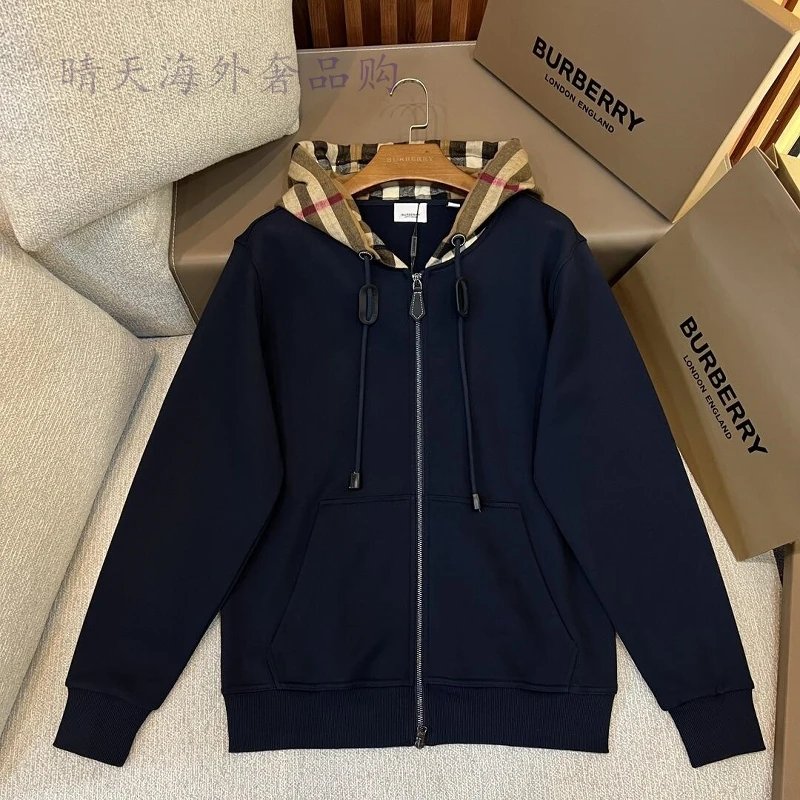 Classic Plaid Hooded Cardigan Sweatshirt photo 6