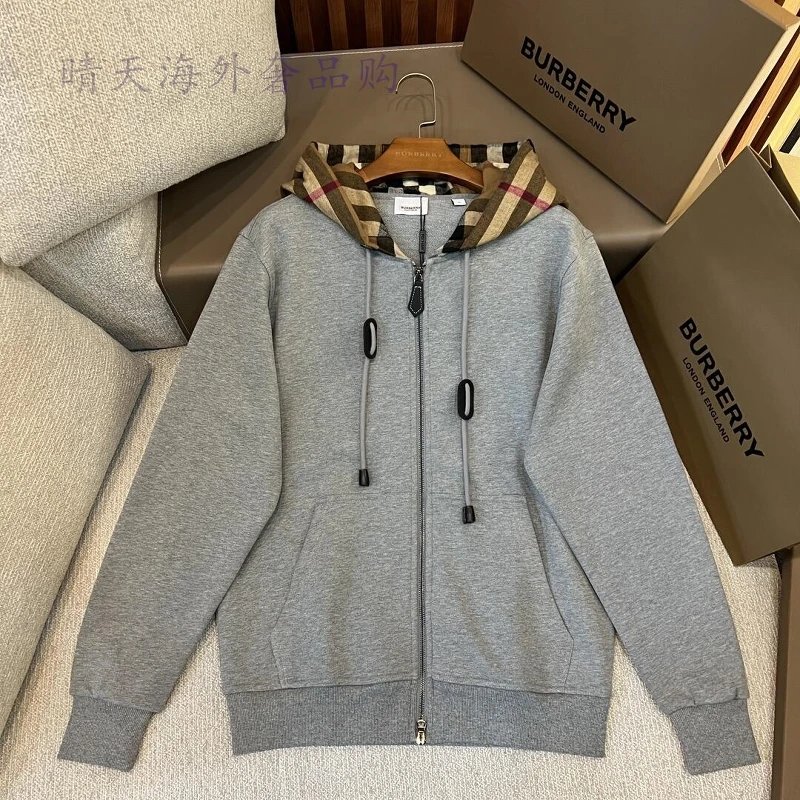 Classic Plaid Hooded Cardigan Sweatshirt photo 5