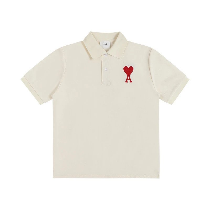 Heart-Embroidered Loose Casual Short-Sleeved Shirt photo 8