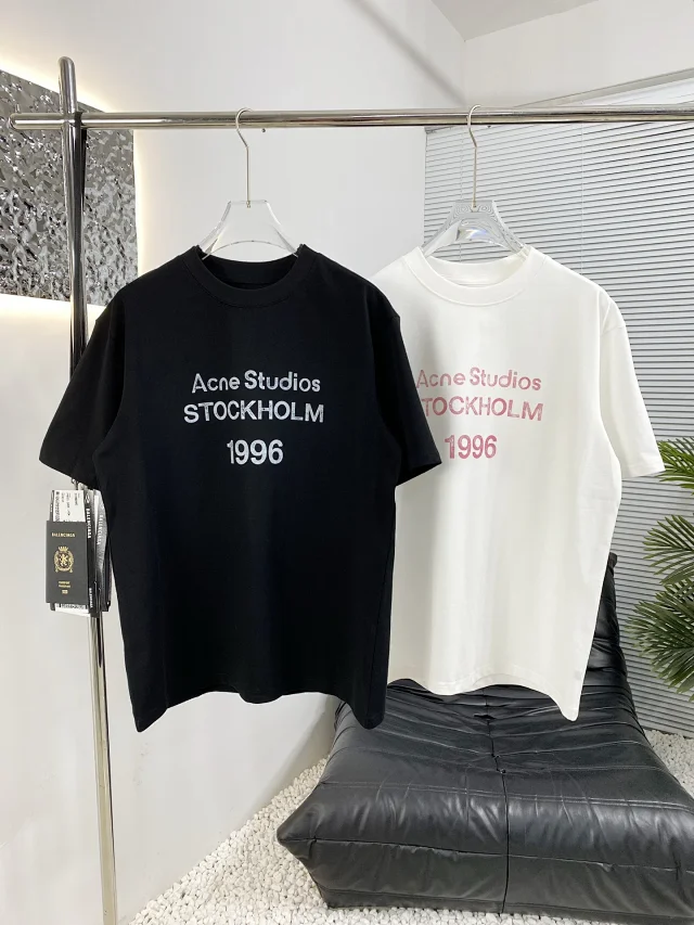 Acne Studios Stockholm 1996 Logo Graphic T-Shirt