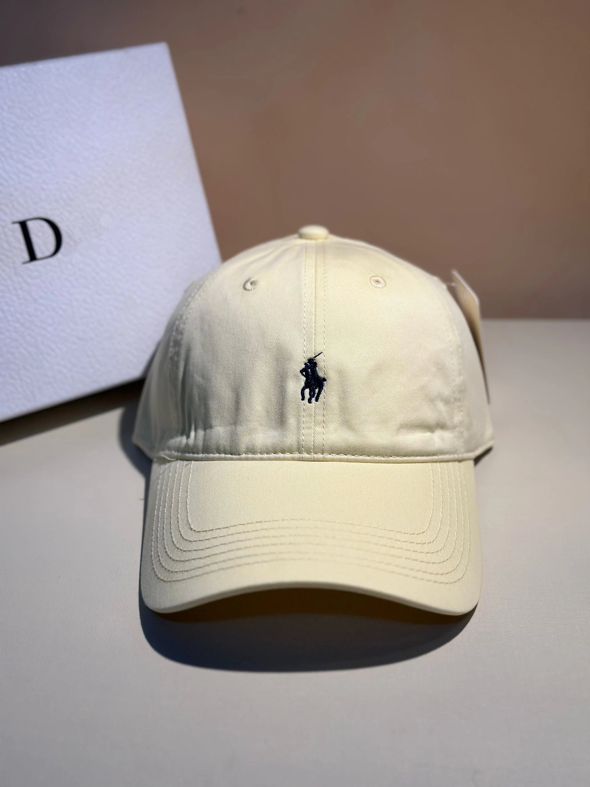 Polo Ralph Lauren Classic Navy Pink Embroidered Pony Baseball Cap