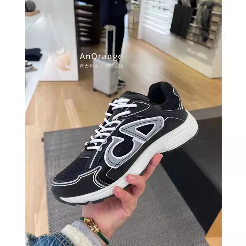 Dior B30 Black Mesh Sneakers photo 3