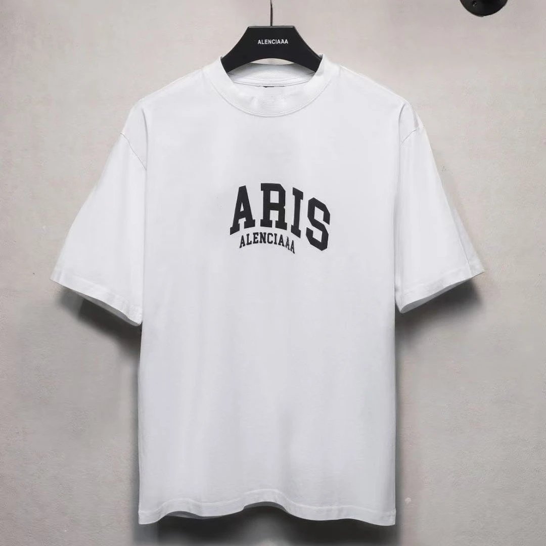 Balenciaga AAAICNELA White Oversized Graphic T-Shirt