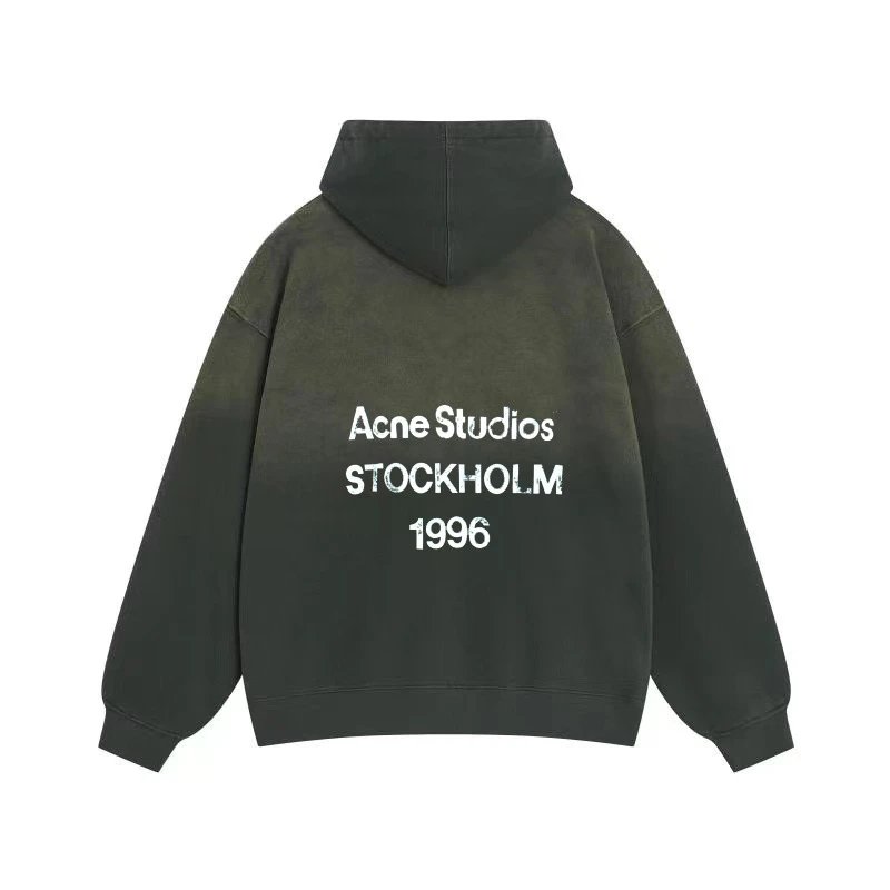 Retro Distressed Hooded Sweatshirt photo 7