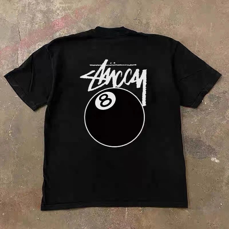 Black 8-Ball Loose T-Shirt photo 2