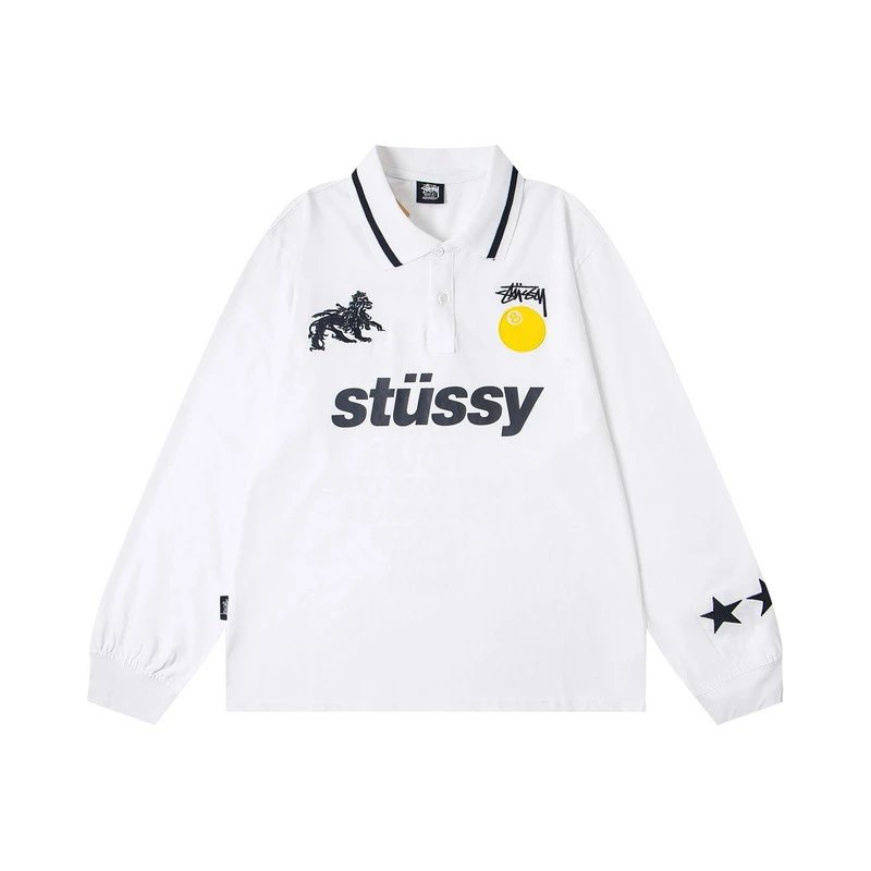 Stussy White Jersey