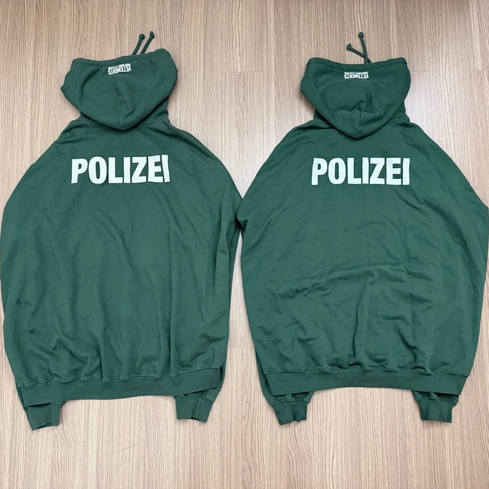 Green Slogan Logo Sweatshirt
