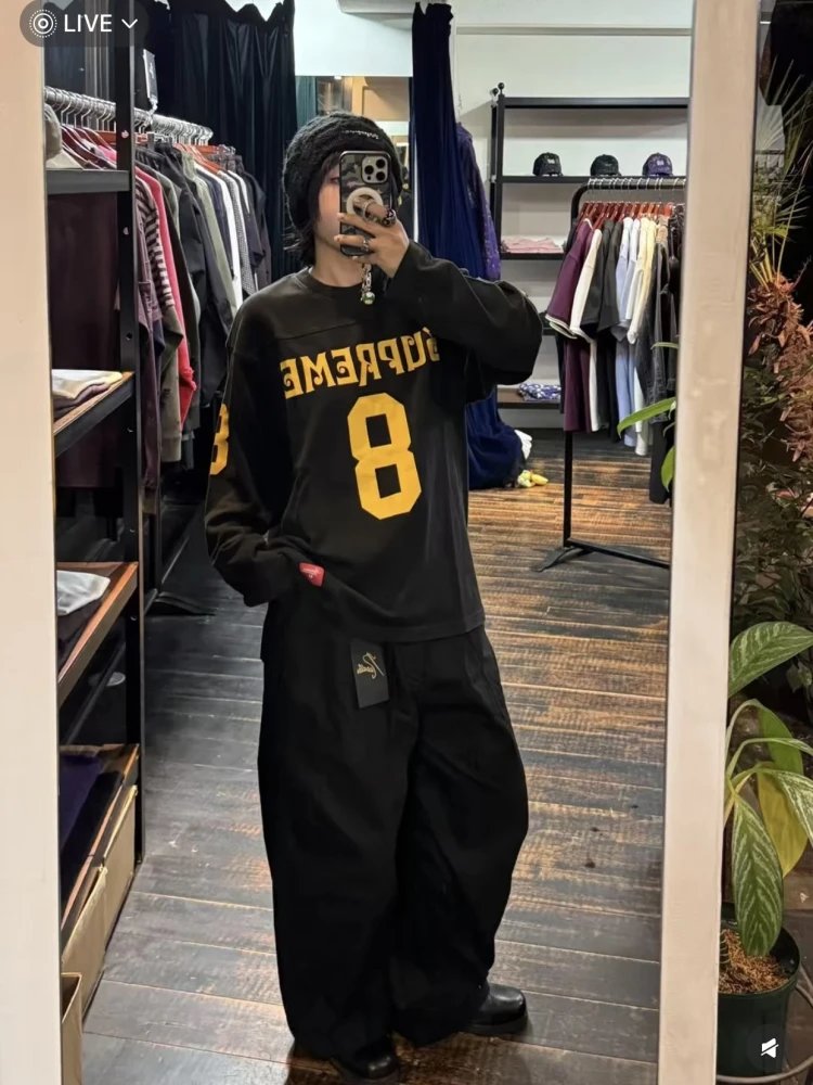 Number 8 Long-Sleeved T-Shirt