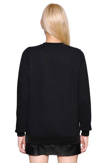 Mouth Graphic Crew Neck Sweatshirt photo 5