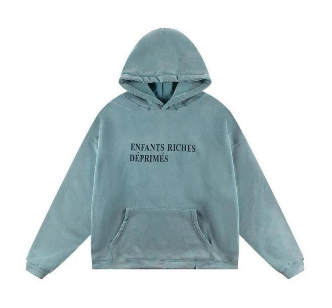 Letter Print Distressed Zip-Up Hoodie photo 7