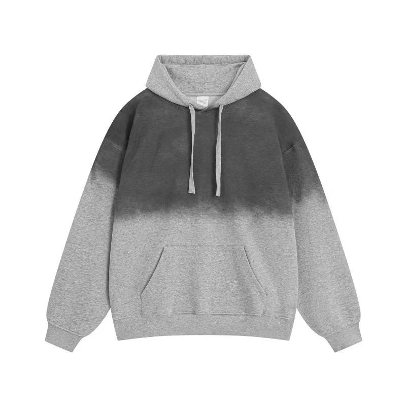 Retro Distressed Hooded Sweatshirt photo 2