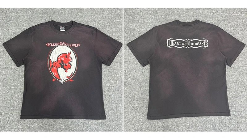 Retro High Street Distressed Ripped T-Shirt photo 8