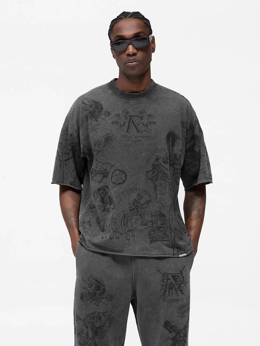 Loose-Fitting Short-Sleeved T-Shirt photo 6
