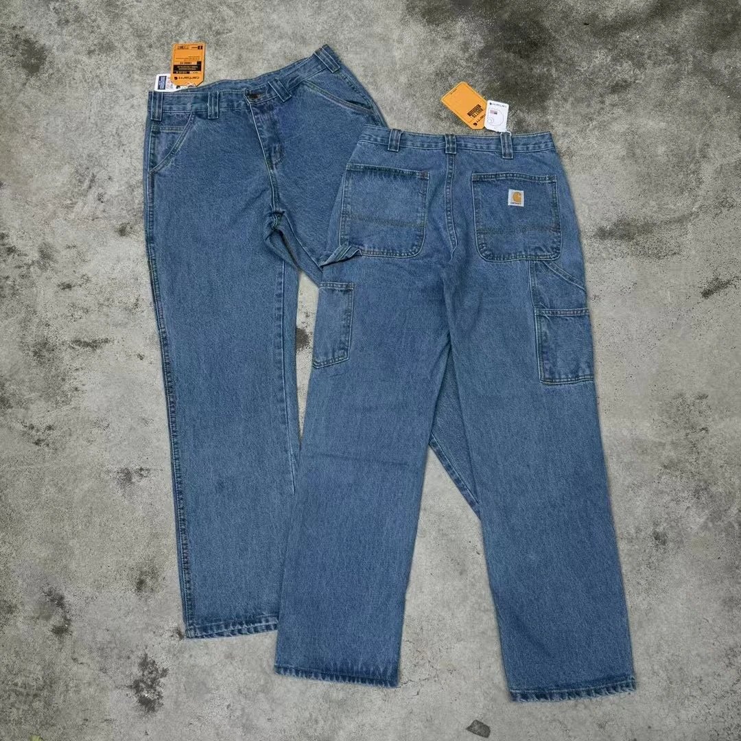 Workwear Style Loose Jeans photo 7