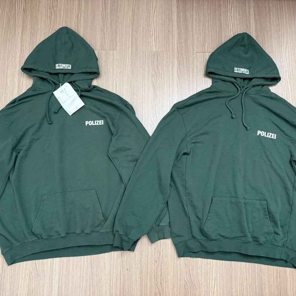 Green Slogan Logo Sweatshirt photo 6