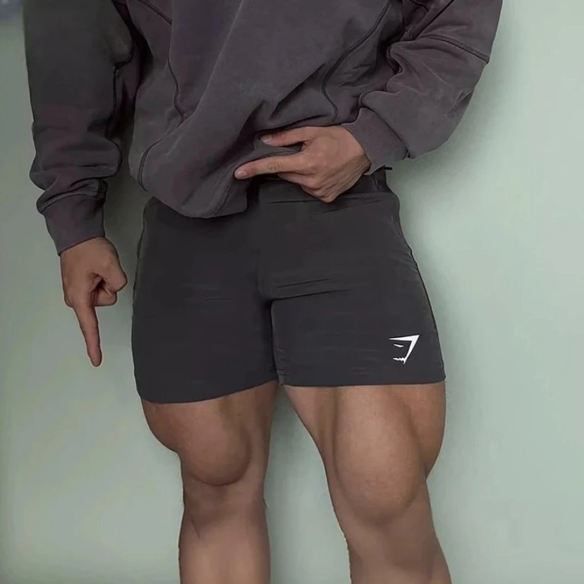 Gymshark Black Performance Tank Top and Shorts Set
