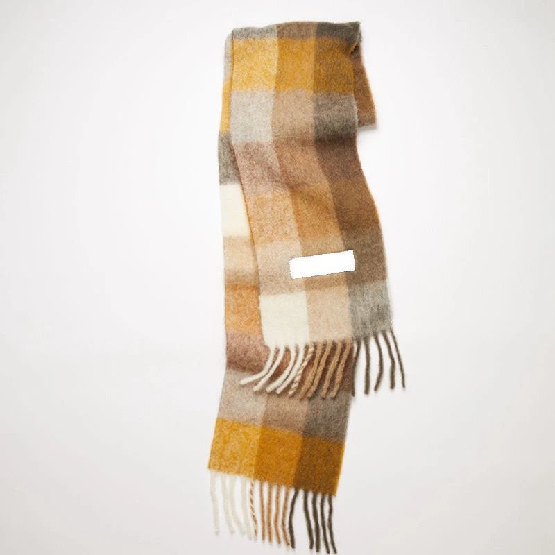 Rainbow Plaid Scarf photo 3
