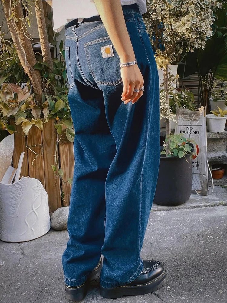 Carhartt WIP Loose Fit Indigo Denim Jeans