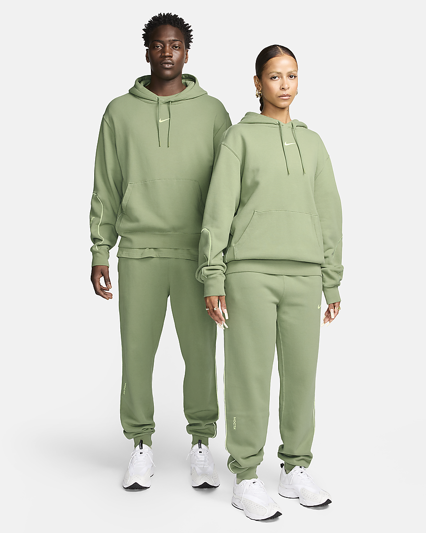 Nike Sportswear Black Oversized Hoodie And Jogger Set