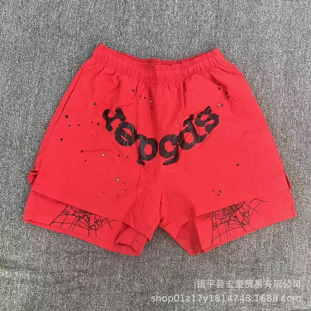 Hip-Hop Letter Print Casual Shorts photo 3