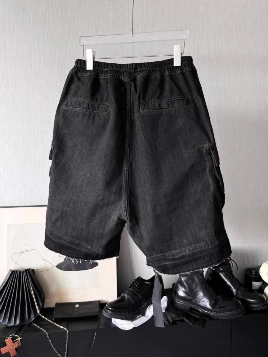 Drawstring Casual Cargo Shorts photo 7