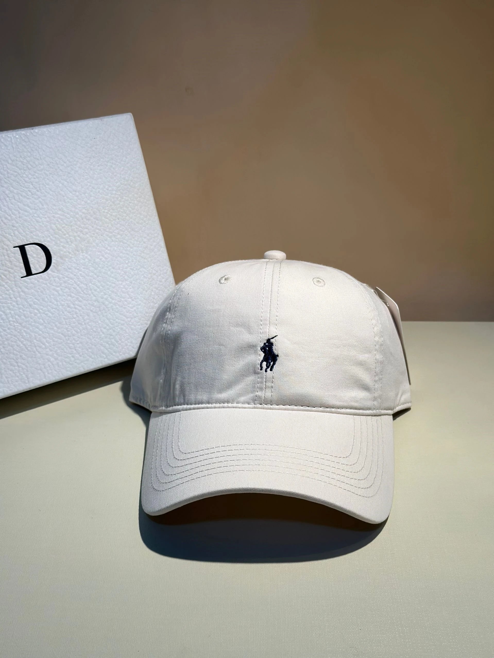 Polo Ralph Lauren Classic Navy Pink Embroidered Pony Baseball Cap