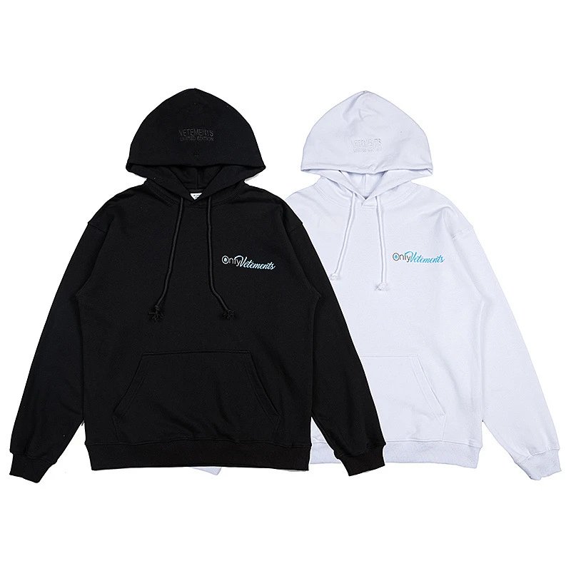 Vetements I Got Lucky Pink Distressed Graphic Hoodie