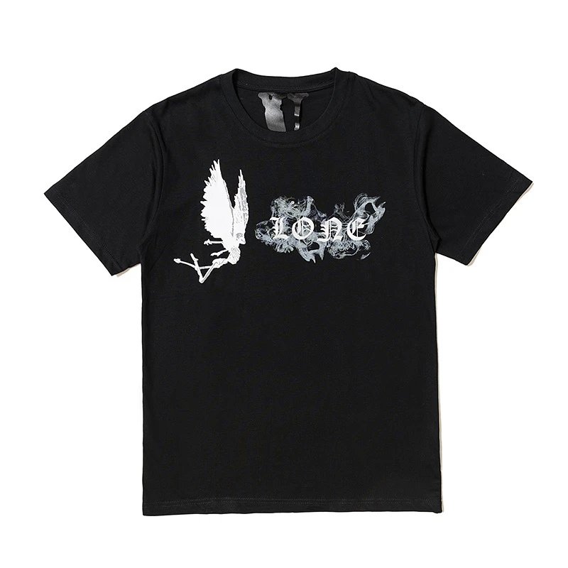 Vlone Logo Black Graphic Tee
