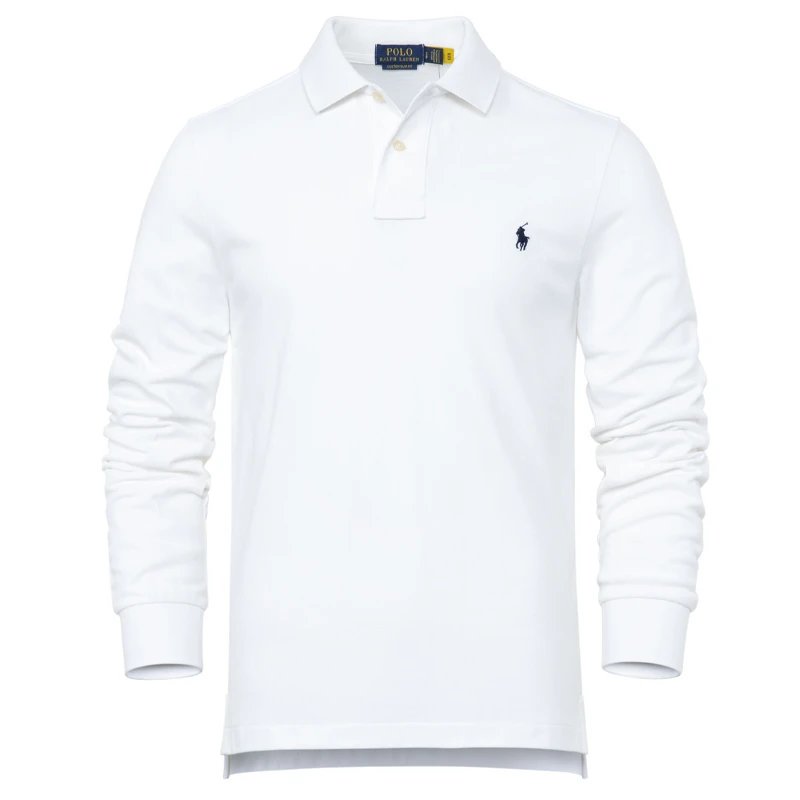 Polo Ralph Lauren Custom Slim Fit Olive Green Pique Polo Shirt