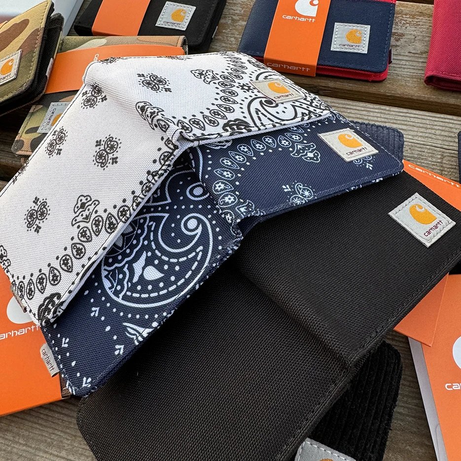 Carhartt WIP Fold Wallet Assorted Colors Casual Bifold Wallet