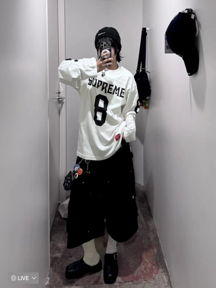 Number 8 Long-Sleeved T-Shirt photo 4