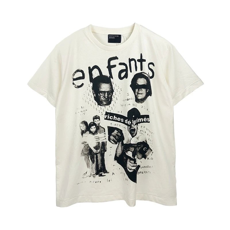 Retro Print Short-Sleeve T-Shirt photo 6