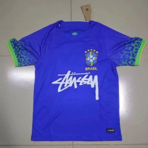 Stussy Brazil Italy Real Madrid Soccer Jersey Collection Graphic Print