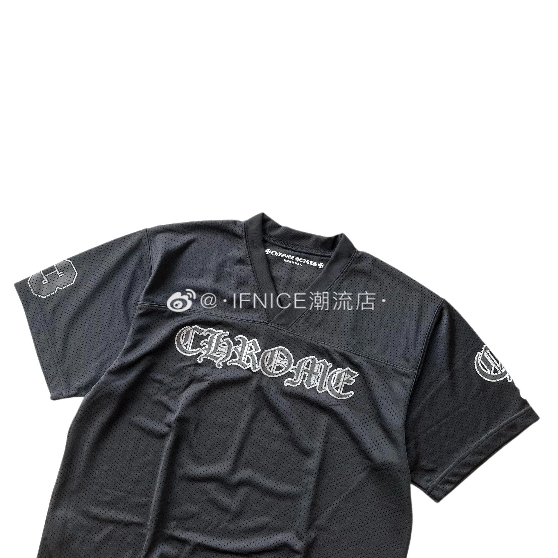 Chrome Hearts Black Hockey Jersey photo 2