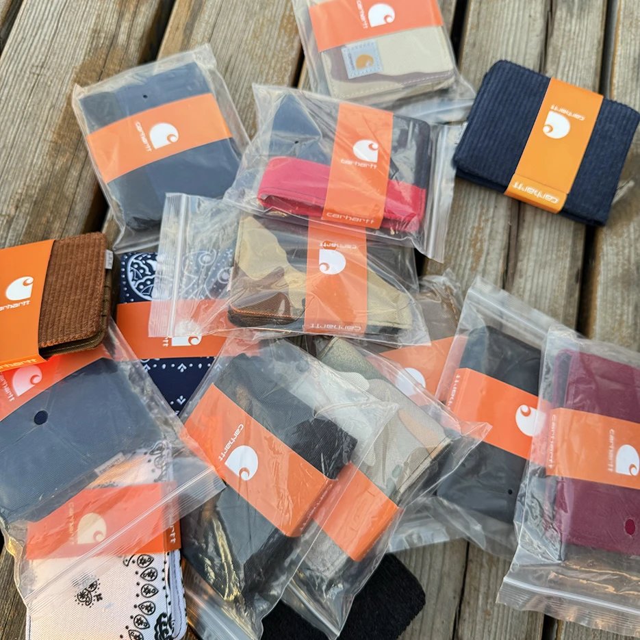 Carhartt WIP Fold Wallet Assorted Colors Casual Bifold Wallet