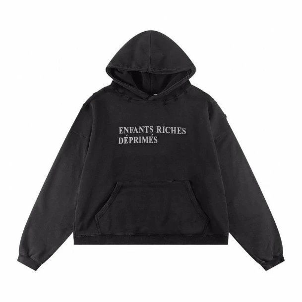 Letter Print Distressed Zip-Up Hoodie photo 6