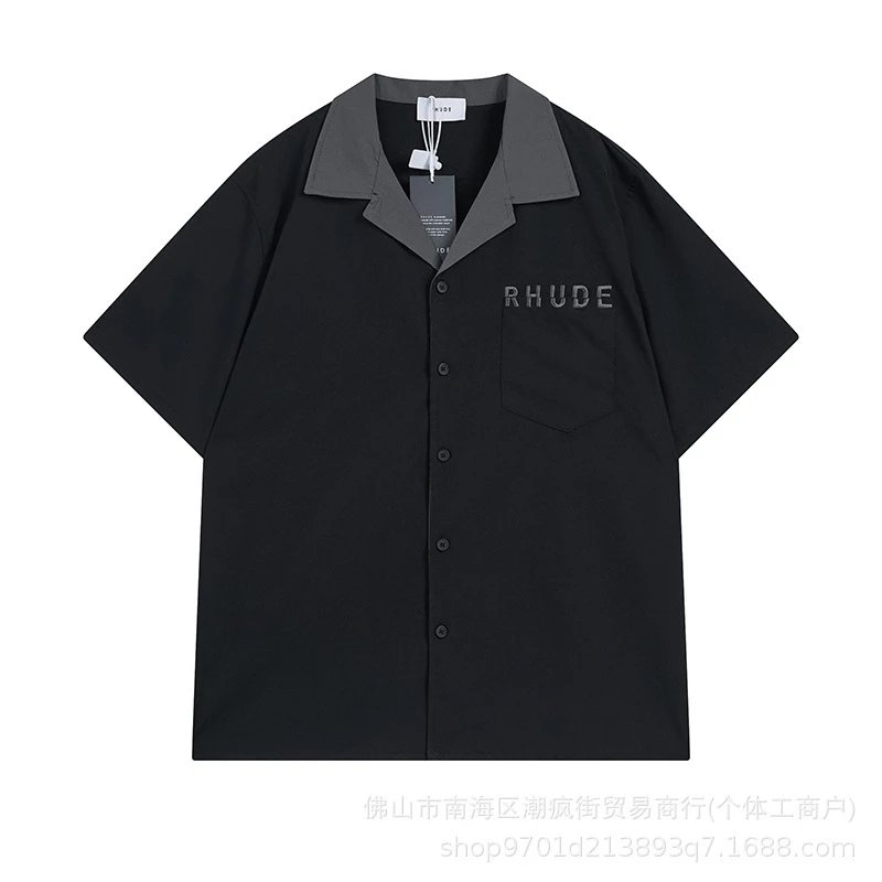 Collared Short-Sleeved Shirt photo 4